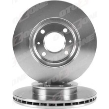 Otozone Ön Fren Diski Hava Kanallı Hyundaı Accent Era 1.5l D4FA Crdi 06-> 1.4l G4EE 06-10 1.6l G4ED 06-10 / I20 1.2l 1.4l Crdi Dizel 08-> 1.1l Crdi 12-> / Kıa Rıo 1.4l 1.6l Benzinli 05-> 1.5l D4FA Crdi 06->