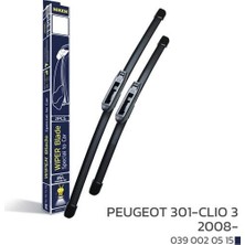 Niken Nıken Peugeot 301-CLIO 3 2008- Araca Özel Silecek