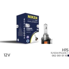 Niken Nıken H15 15W/55W Halojen Ampul PGJ23T-1 12V