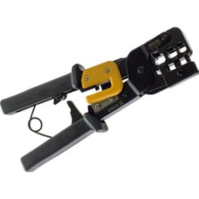 Akıllı Bayi Yeskit YK-376M RJ11-RJ12-RJ22-RJ45 3’lü Soket Sıkma Pensesi