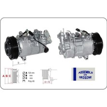 Gua Klima Kompresörü Sıfır Ürün Renault Megane Iıı Talisman Megane Iv 15> Scenıc Iv 15> Kadjar 15> 1.5 Blue Dci / Nıssan Qashqai 1.5l K9K Dci J11 14->