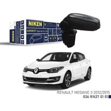 Niken Araca Özel Kol Dayama Siyah Renault Megane Iıı 12-15