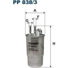Filtron Yakıt Filtresi Mondeo 2.0 Tddı 11/00-08/01
