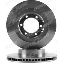 Otozone Ön Fren Diski Hava Kanallı Toyota Land Cruıser 3.0l 1kz-Te 1kd-Ftv KZJ120 KDJ120 03-09 338 Çap x 6 Bijon - Adet Disk Fiyatıdır