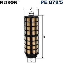 Filtron Yakıt Filtresi Iveco Daıly Iv-V-Vı 14> 2.3 Jtd F1A 3.0 Jtd F1C Euro 6