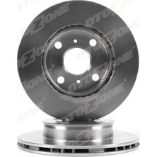 Otozone Ön Fren Diski Hava Kanallı Toyota Corolla 1.3l 2e EE100 95-98 / 1.6l 4A-F AE92 88-92 238 Çap x 4 Bijon - Adet Disk Fiyatıdır