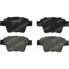 Otozone Arka Fren Balatası Peugeot P307 00> P307 Sw 02> P307 cc 03> P207 06> Cıtroen C4 04>08> Küçük Tip