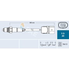 FAE Oksıjen Sensoru Kat. Oncesı Mercedes W203 CL203 S203 C209 A209 W211 S211 . Vw Golf Iv-Bora 1.4-1.8