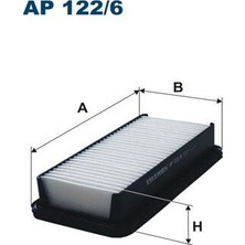 Filtron Hava Filtresi Hyundaı Accent Era 1.5l D4FA Crdi Dizel 4 Silindir 06-10 / Kıa Rıo 1.5l Crdi 4 Silindir 05->
