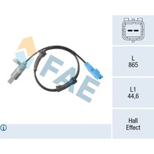 FAE Abs Devir Sensörü Arka Peugeot P206 09/02>03/07