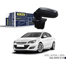 Niken Araca Özel Kol Dayama Siyah Opel Astra J 10 >