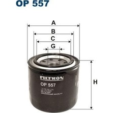 Filtron Yağ Filtresi Rover Rover 600 623 Si 158HP 08/93-02/99