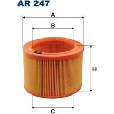 Filtron Hava Filtresi Berlıngo 96- - P.306 98-01 - Partner 96- - Xsara 97-00 1.8d - 1.9d