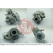 Gua Turbo Şarj Renault Megane Iıı Megane Iv Fluence Dacıa Duster Qashqaı Scenic Iıı 1.5dcı 90 Bg Euro6 2013&GT;