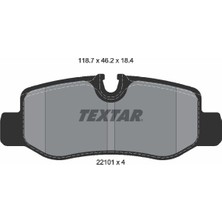 Textar Fren Balatası Arka Mercedes Vıto W447