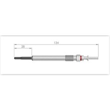 Et1germany Kızdırma Bujısı Bmw N47 B37 E90 E92 F10 F20 E70 E71 E72 F45 F46 F48 . Mını N47 R55 R56 R57 R58 R59 R 60 R61 / Toyota Avensıs 1.6l 1WW WWT270 15-> / Verso 1.6l WAR20 14-18