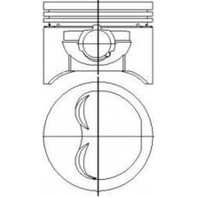 YENMAK Motor Piston Segman Fıat Tempra-Tipo Tofaş Slx 1600 86.40 Çap 0.60