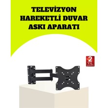 Nevamel® Vesa Uyumlu Hareketli Tv Askı Aparatı Kolay Montaj