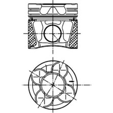 YENMAK Motor Piston Segman 0.50 A4 2.5 Tdı-A6 2.5 Tdı-Allroad 2.5 Tdı-Super B 2.5 Tdı 24V 155 Ps