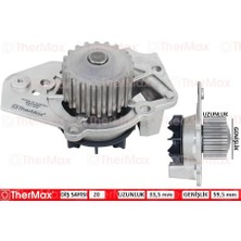 Thermax Devirdaim Peugeot P205 83>97 P305 82>88 P306 94>01 P309 89>93 P405 88>95 J5 90>94 Cıtroen Zx-Xantıa- C25-C15-BX 1.7-1.8-1.9d-Td