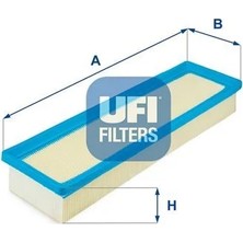 Ufi Hava Filtresi Peugeot P206 98>12 P307 03>07 Cıtroen C4 04- 1.4 16V Tu3