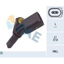 FAE Tekerlek Hız Sensörü Golf 5-Jetta 3-Passat-T5-T6-Caddy 03> Ön-Sağ