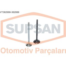 SUPSAN Subap Emme Egzoz Renault Captur 13> Clıo Iv 12> Symbol Iıı 14> 0.9tce 12 Supap 3 Silindir
