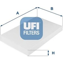 Ufi Polen Filtresi C2 03>c3 02>c4 04&GT;P307 00&GT;P308 07> 1.4-1.4 16V-1.6 16V-1.6HDI-2.0HDI
