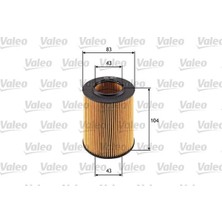 Valeo Yag Fıltresı Bmw M52 M54 E36 E46 E39 E60 E61 E38 E65 E66 E83 E53 E85