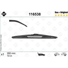 Valeo Sılecek Supurgesı Arka 260MM Mercedes B-Class W246 11>18 . Renault Captur 20> Swf