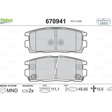 Valeo Arka Balata Antara 2.4-3.2 V6-2.0 Cdtı 5.06 >10 > Captiva 2.0d 2.2d 2.4 3.0 3.2 06.06 >11 >