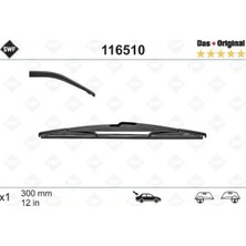 Valeo Silecek Swf 30CM X1 Arka Twng 03/93 >-Toyota Aygo Yarıs 02/01 > Scenic 2.09 > C1 107