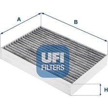 Ufi Polen Filtresi Dacıa Dokker 12> Lodgy 12> Renault Express 21> 1.2tce 1.3tce 1.5dci 1.6 Karbonlu