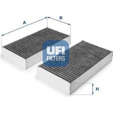 Ufi Polen Fıltresı Takımı Mercedes W164 X164 W251 Karbonlu