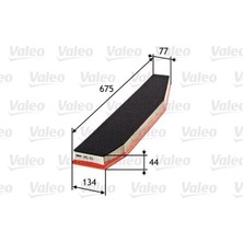 Valeo Hava Fıltresı Bmw X3 N47 M57 E83