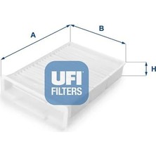 Ufi Polen Filtresi Peugeot P107 05> Cıtroen C1 05> Toyota Aygo 05>