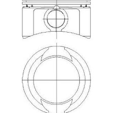 YENMAK Piston Segman Std 71.20MM Fıat Palıo 1.2 8V 87-835900-12