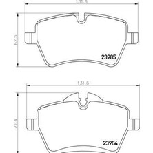 Valeo Fren Balatası On Mını R50 R52 R53 R55 R56 R57 R59