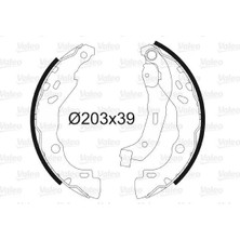 Valeo Arka Fren Pabuç Balatası Renault Clıo Iı 98> Clıo Iv 12> Clıo Symbol 02> Symbol Iıı 13> Dacıa Sandero 08> Logan 06> Sandero Iı 12> Logan Iı 12>