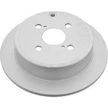 Valeo Arka Fren Diski Dolu Tip Toyota Corolla 1.4l 4zz-Fe ZZE120 Vvti 02-06 / 1.6l 3zz-Fe ZZE121 Vvti 02 -06 258 Çap x 4 Bijon - Takım Disk Fiyatıdır