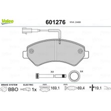 Valeo Ön Fren Balatası Boxer-Ducato-Jumper 06>16