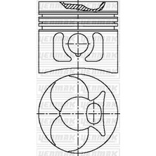 YENMAK Motor Piston Segman Std 100-207-240D-307-407-507-MB100-O309-U600-U6000-209-309D-309-409