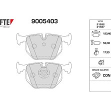 Valeo Fren Balatası Arka Bmw E38 E46 E53 E83 E85 E86 E39 E85 E52 . Land Rover Range Rover Iıı L322 Fte