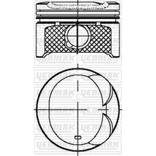 YENMAK Piston Segman 050 Toyota Corolla 1.6l 3zz-Fe Vvti ZZE112 ZZE121 00-06 / Avensıs 1.6l 3zzfe Vvti ZZT250 03-08 Çap 79.50 mm / Ölçü 1.2 x 1.2 x 3.0 Adet Fiyatıdır