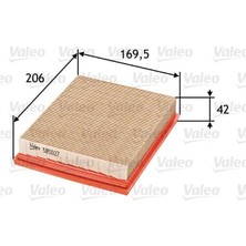 Valeo Hava Filtresi P206 1.1-1.1i-1.4-1.4i-1.6-1.6 1.6 16V 98- - Xsara 1.4i-1.6 16V