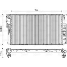 Valeo Motor Su Radyatoru Bmw N47 B47 B48 N13 N20 N55 F30 F20 F32 F36 F22 F34 I3