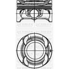 YENMAK Motor Piston Segman 0.50 C180