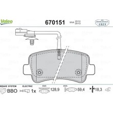 Valeo Arka Balata Master Iıı 10>movano 10> 2.3 Dci Cdti Tek Teker 440601186R-440604591R