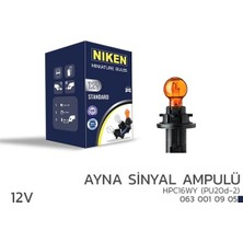 Niken Nıken 12V HPC16WY Ayna Snyl Amp PU20D-2 Amber 10L