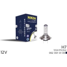 Niken Nıken H7 55W Halojen Ampul PX26D 12V